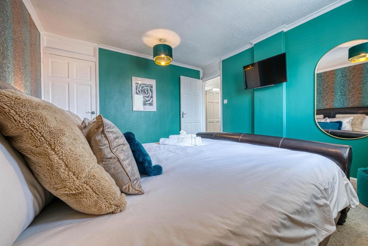 Capri 13 Sa - Contemporary 2 Bedroom House In Loughborough With Free Parking, Close To Loughborough University & M1 Motorway Buitenkant foto