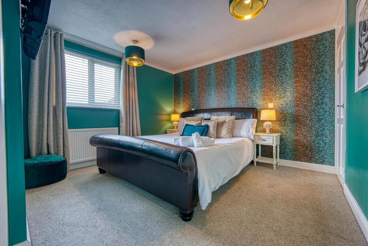 Capri 13 Sa - Contemporary 2 Bedroom House In Loughborough With Free Parking, Close To Loughborough University & M1 Motorway Buitenkant foto